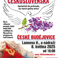 Pozvánka na 8.5.2025 České Budějovice