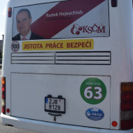 Danielu Pekařovi - kandidátu do Zastupitelstva Jihočeského kraje se líbí hlavní heslo 